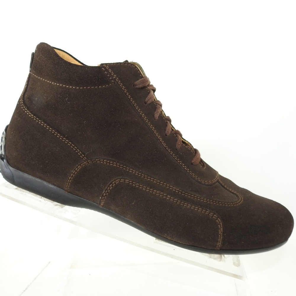 Triver Flight Size 8 Brown Suede Boots Mens R3C4